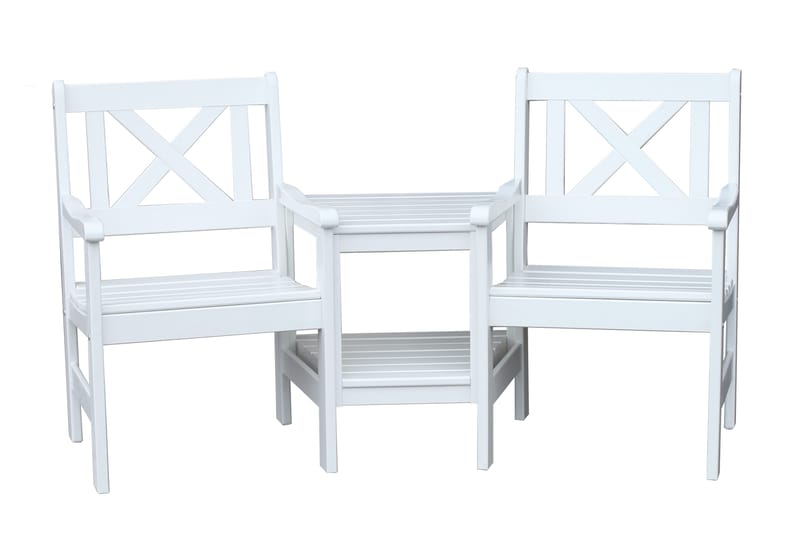 Ulkonojatuoli Olivo, Valkoinen