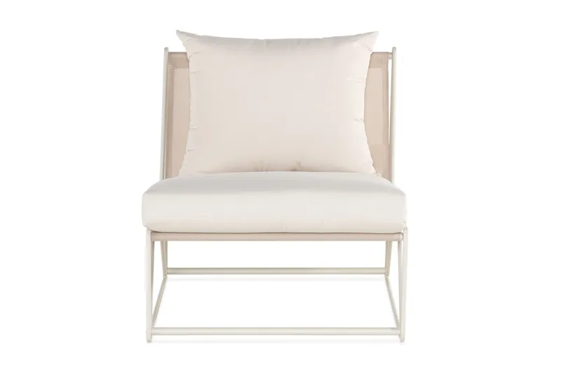 Usteryd Ulkonoja­tuoli Beige - Harmaa - Puutarhakalusteet - Puutarhatuoli - Ulkotilan nojatuolit