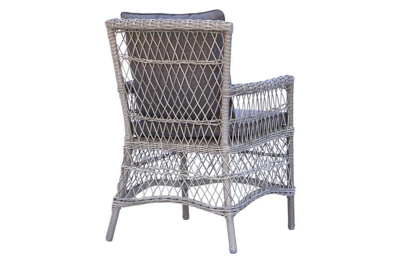 Ulkotuoli Aruba - Harmaa - Puutarhakalusteet - Puutarhatuoli - Karmituoli ulos