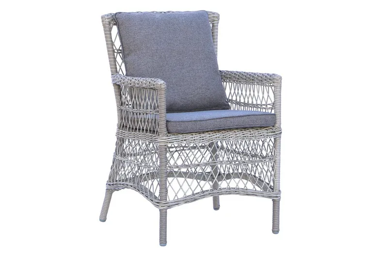 Ulkotuoli Aruba - Harmaa - Puutarhakalusteet - Puutarhatuoli - Karmituoli ulos