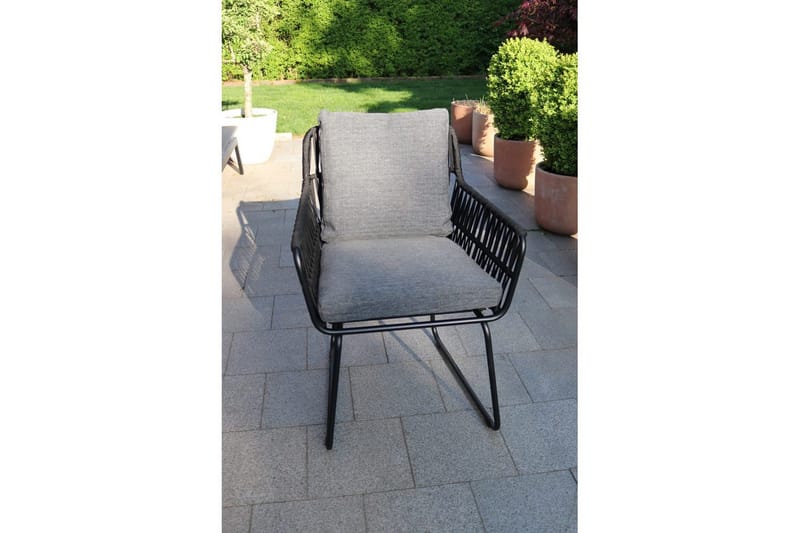 Ulkotuoli Levanto Harmaa - Puutarhakalusteet - Puutarhatuoli - Karmituoli ulos