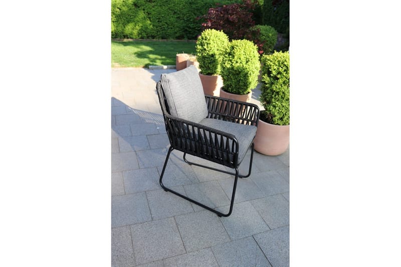 Ulkotuoli Levanto Harmaa - Puutarhakalusteet - Puutarhatuoli - Karmituoli ulos