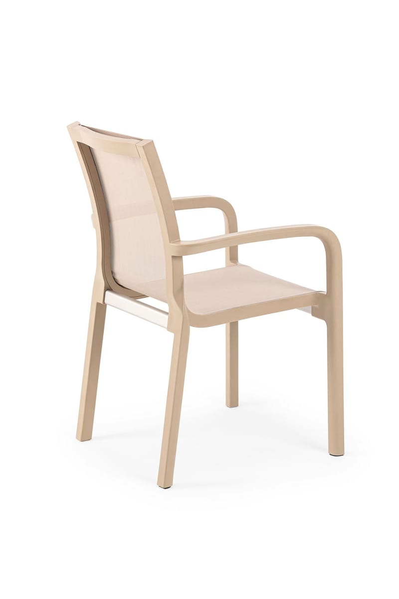 Veylis Tuoli ulkokäyttöön - Desert Beige - Puutarhakalusteet - Puutarhatuoli - Karmituoli ulos