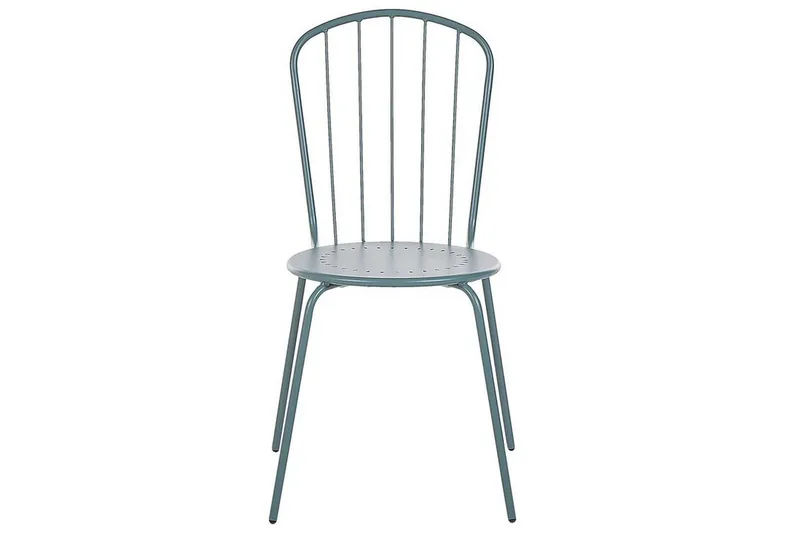 Victoriaville Ruokatuoli Ulkokäyttöön - Sininen - Puutarhakalusteet - Puutarhatuoli - Karmituoli ulos