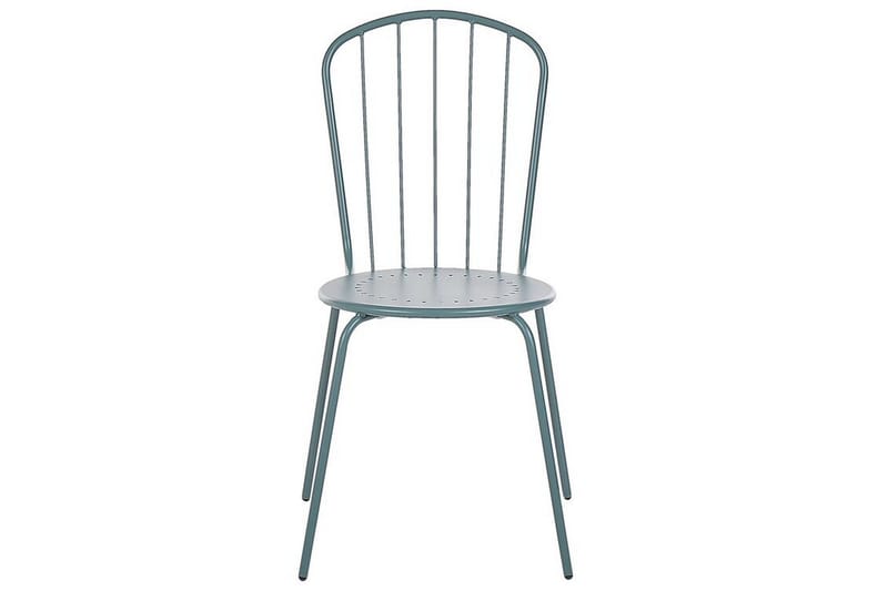 Victoriaville Ruokatuoli Ulkokäyttöön - Sininen - Puutarhakalusteet - Puutarhatuoli - Karmituoli ulos