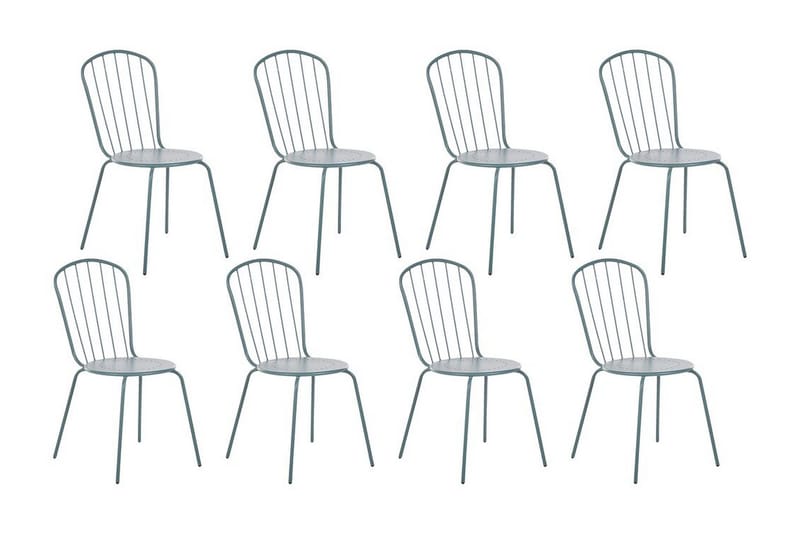 Victoriaville Ruokatuoli Ulkokäyttöön - Sininen - Puutarhakalusteet - Puutarhatuoli - Karmituoli ulos