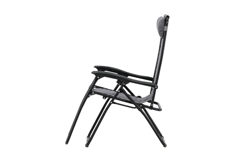 Vulcano Aurinkotuoli - Harmaa - Puutarhakalusteet - Puutarhatuoli - Aurinkotuoli