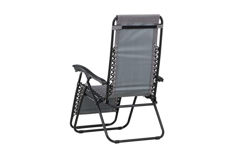 Vulcano Aurinkotuoli - Harmaa - Puutarhakalusteet - Puutarhatuoli - Aurinkotuoli