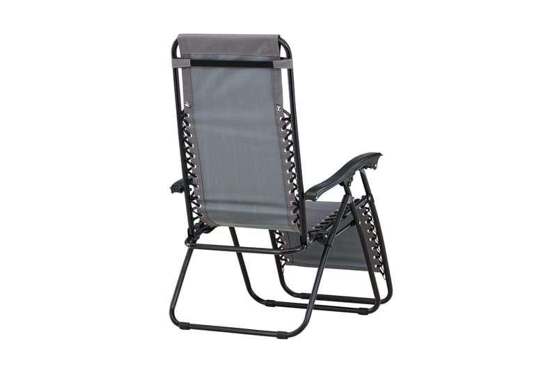 Vulcano Aurinkotuoli - Harmaa - Puutarhakalusteet - Puutarhatuoli - Aurinkotuoli