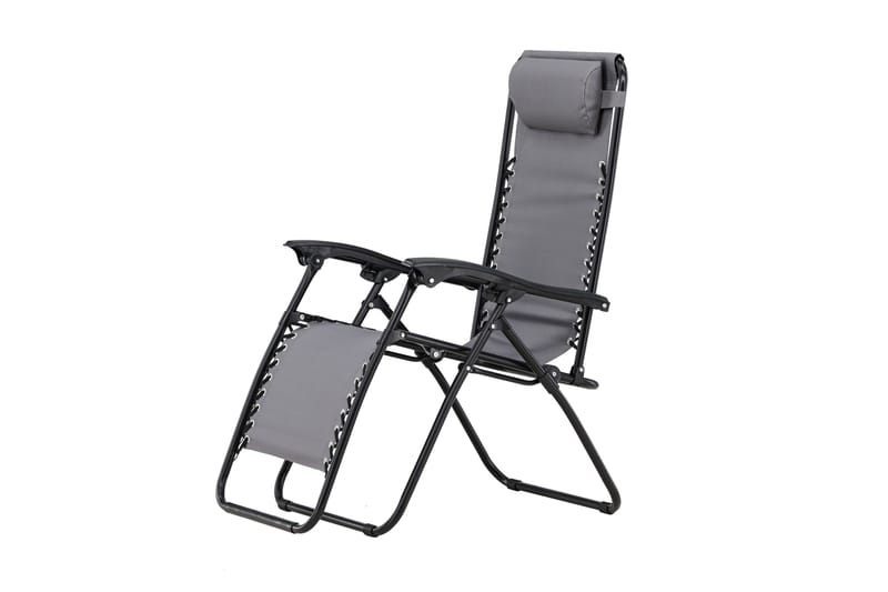 Vulcano Aurinkotuoli - Harmaa - Puutarhakalusteet - Puutarhatuoli - Aurinkotuoli