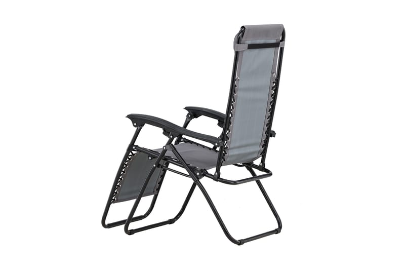 Vulcano Aurinkotuoli - Harmaa - Puutarhakalusteet - Puutarhatuoli - Aurinkotuoli