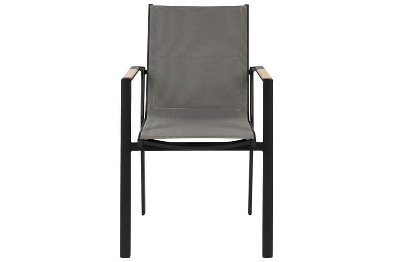 Zama Käsinojatuoli - Musta/Harmaa - Puutarhakalusteet - Puutarhatuoli - Karmituoli ulos