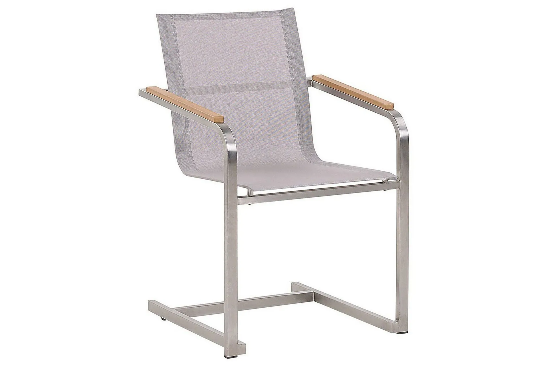 Zervo Käsinojatuoli - Beige/Hopea