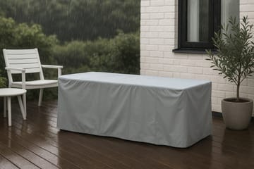 Kalustesuojus Klas ulkopenkille 180x50x60 cm - Harmaa - Puutarhakalusteet - Säilytyslaatikot & kalustesuojat - Ulkokalusteiden suojapeite