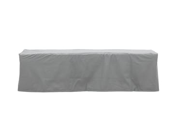 Kalustesuojus Klas ulkopenkille 180x50x60 cm - Harmaa - Puutarhakalusteet - Säilytyslaatikot & kalustesuojat - Ulkokalusteiden suojapeite