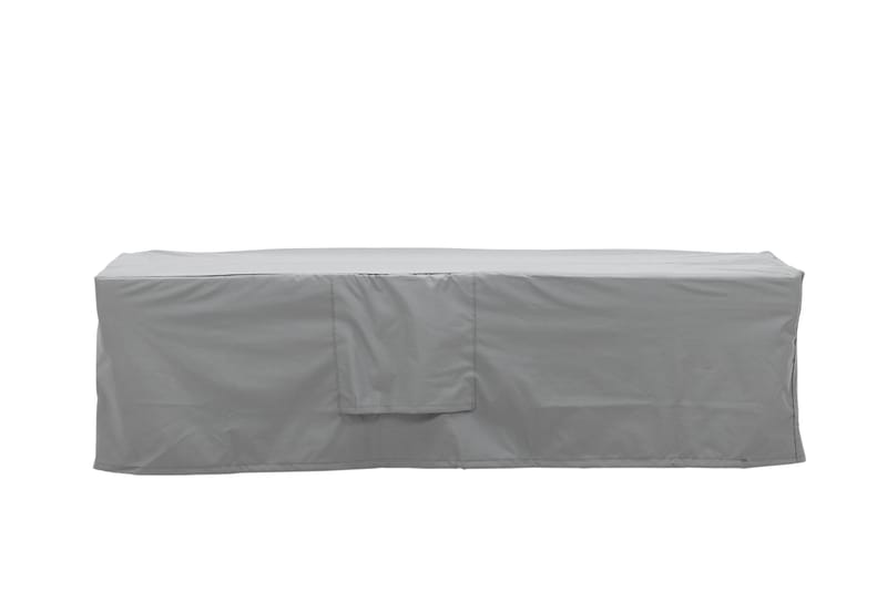 Kalustesuojus Klas ulkopenkille 180x50x60 cm - Harmaa - Puutarhakalusteet - Säilytyslaatikot & kalustesuojat - Ulkokalusteiden suojapeite