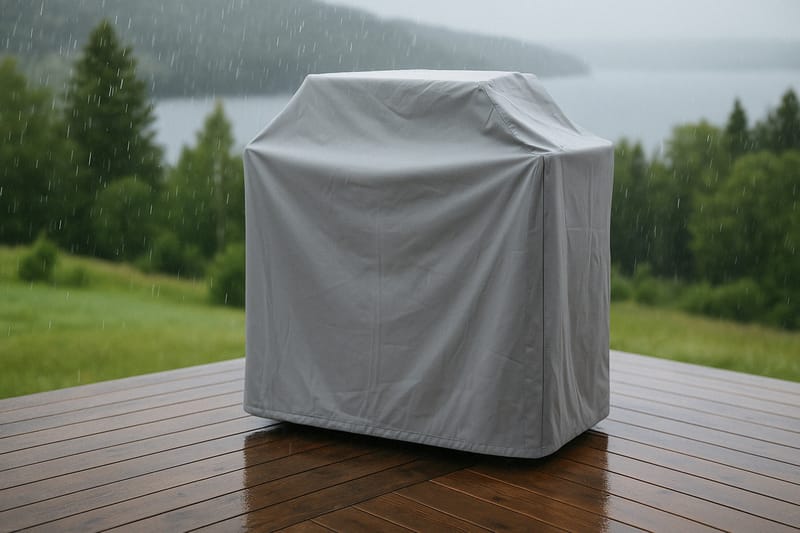 Grillisuoja Klas 150x100x70 cm - Harmaa - Puutarhakalusteet - Säilytyslaatikot & kalustesuojat - Ulkokalusteiden suojapeite