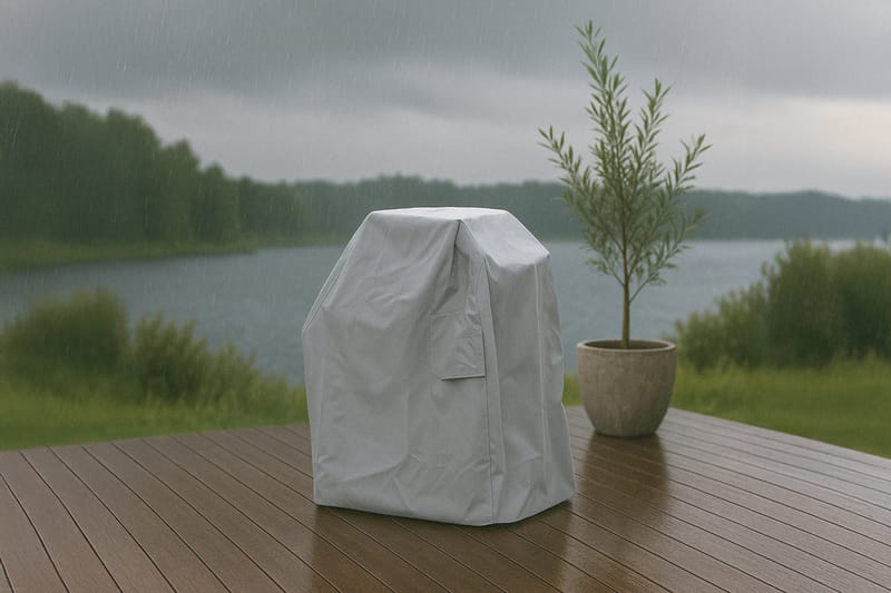 Kalustesuojus Klas tuolille 90x65x100 cm - Harmaa - Puutarhakalusteet - Säilytyslaatikot & kalustesuojat - Ulkokalusteiden suojapeite