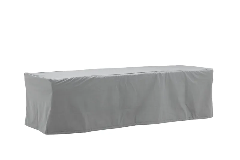 Kalustesuojus Klas ulkopenkille 180x50x60 cm - Harmaa - Puutarhakalusteet - Säilytyslaatikot & kalustesuojat - Ulkokalusteiden suojapeite