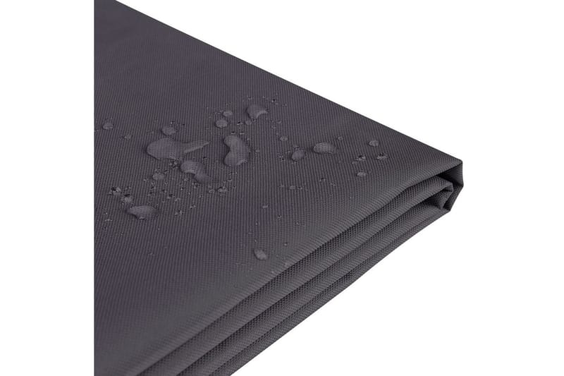 Huonekalujen suoja Chuva - Musta, 255x180x70 cm - Puutarhakalusteet - Säilytyslaatikot & kalustesuojat - Ulkokalusteiden suojapeite