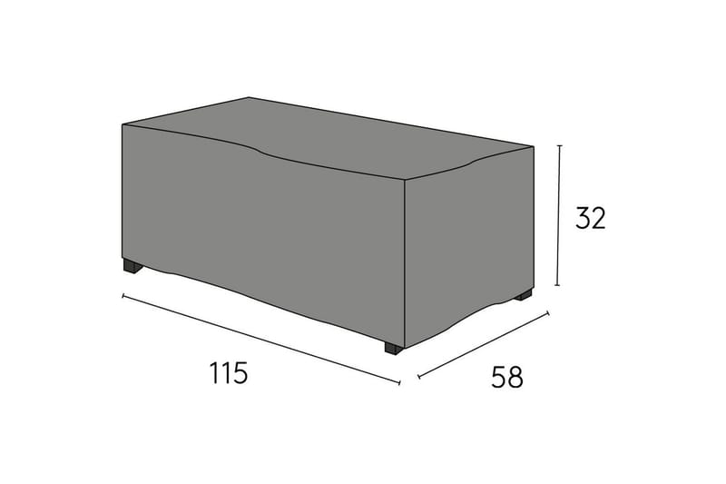 Kalustesuoja Pöytä Hillerstorp Oxelunda Musta, undefined
