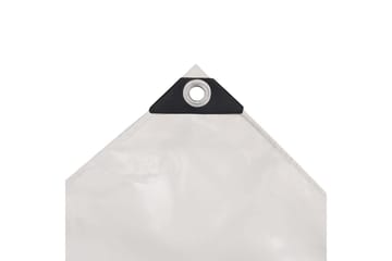 Pressu 650 g/m² 3x3 m valkoinen - Valkoinen - Puutarhakalusteet - Säilytyslaatikot & kalustesuojat - Pressu & peite
