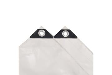 Pressu 650 g/m² 3x3 m valkoinen - Valkoinen - Puutarhakalusteet - Säilytyslaatikot & kalustesuojat - Pressu & peite