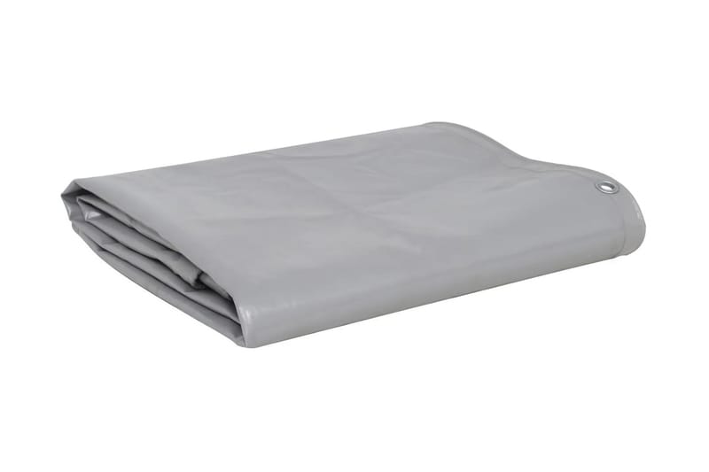 Pressu 650 g/m² 3x5 m harmaa - Harmaa - Puutarhakalusteet - Säilytyslaatikot & kalustesuojat - Pressu & peite