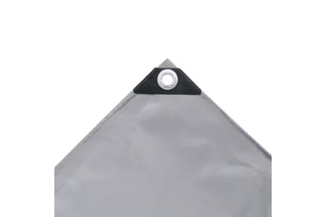 Pressu 650 g/m² 3x6 m harmaa - Harmaa - Puutarhakalusteet - Säilytyslaatikot & kalustesuojat - Pressu & peite