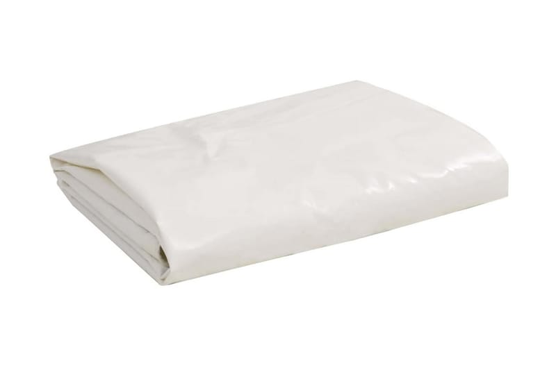 Pressu 650 g/m² 4x5 m valkoinen - Valkoinen - Puutarhakalusteet - Säilytyslaatikot & kalustesuojat - Pressu & peite