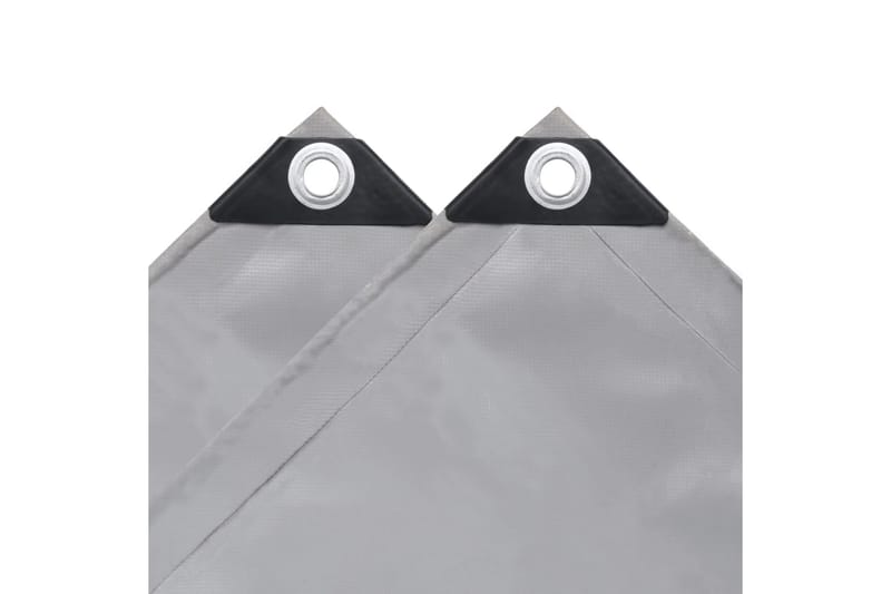 Pressu 650 g/m² 4x7 m harmaa - Harmaa - Puutarhakalusteet - Säilytyslaatikot & kalustesuojat - Pressu & peite