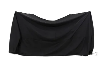 Kalustesuojapeite 160x255x95 cm - Musta - Puutarhakalusteet - Säilytyslaatikot & kalustesuojat - Ulkokalusteiden suojapeite