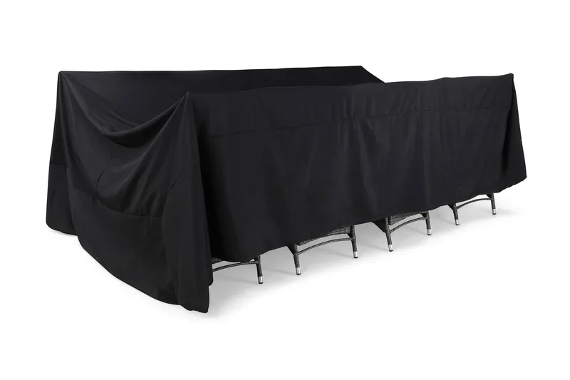 Kalustesuojapeite 350x255x65 cm, Musta