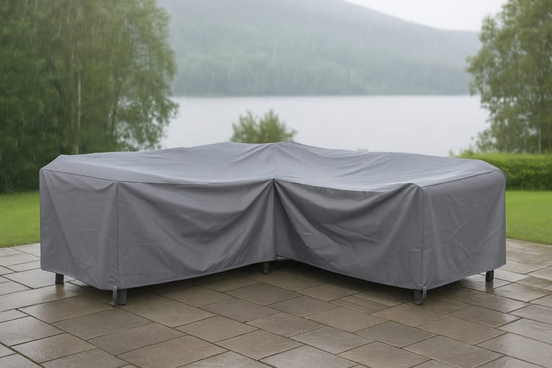 Kalustesuojapeite Klas 203x86x80 cm - Harmaa - Puutarhakalusteet - Säilytyslaatikot & kalustesuojat - Ulkokalusteiden suojapeite