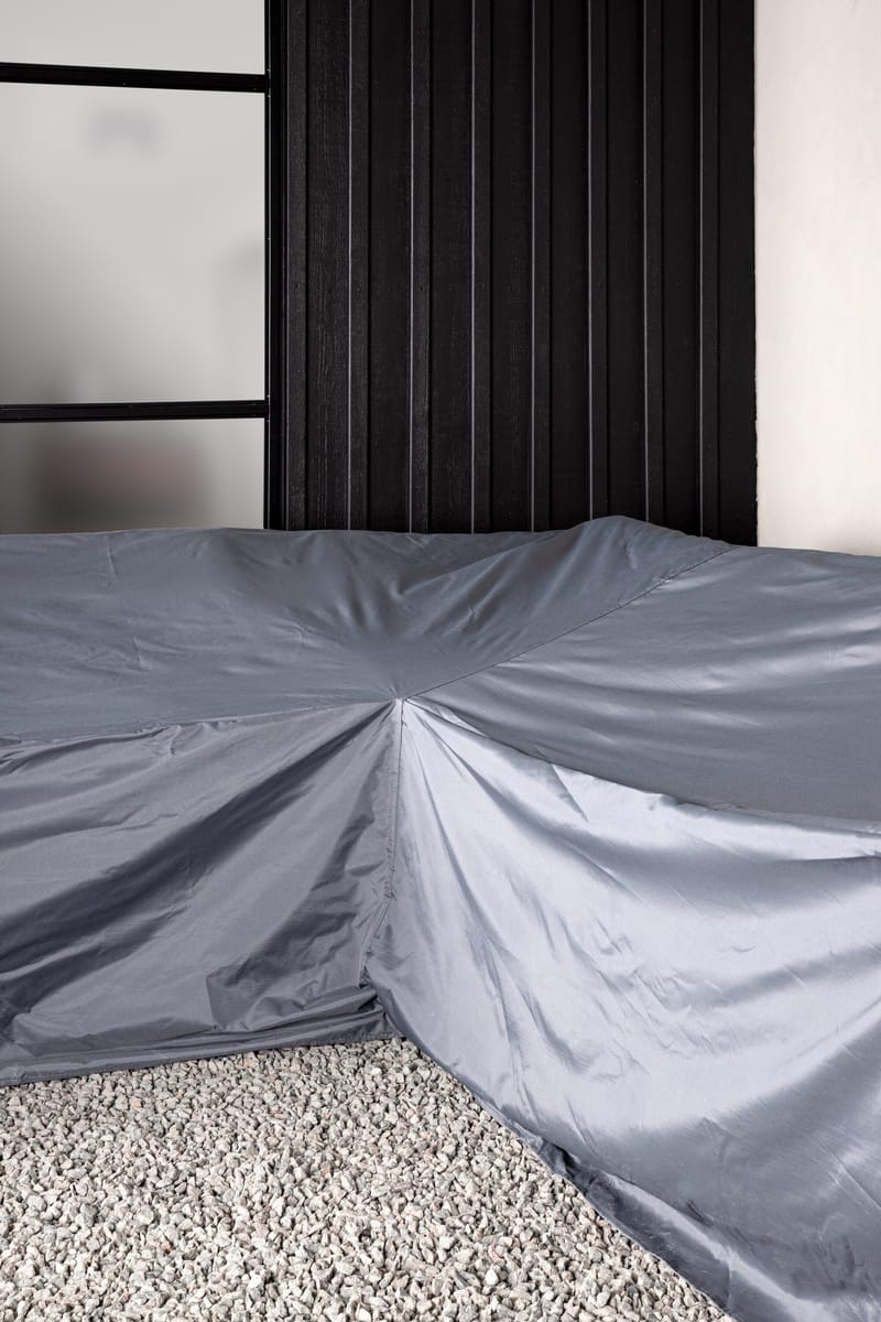 Kalustesuojapeite Klas 254x66x90 cm - Harmaa - Puutarhakalusteet - Säilytyslaatikot & kalustesuojat - Ulkokalusteiden suojapeite