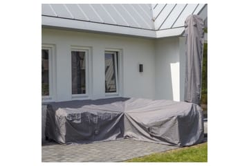 Madison Ulkosohvansuoja 320x255x70cm vasen harmaa - Harmaa - Puutarhakalusteet - Säilytyslaatikot & kalustesuojat - Ulkokalusteiden suojapeite