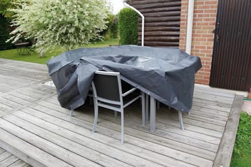 Nature Puutarhakalusteiden Suojakangas 90x205cm PE - Musta - Puutarhakalusteet - Säilytyslaatikot & kalustesuojat - Ulkokalusteiden suojapeite