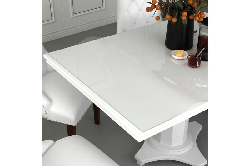 Pöytäsuoja läpinäkyvä 160x90 cm 2 mm PVC - Läpinäkyvä - Puutarhakalusteet - Säilytyslaatikot & kalustesuojat - Ulkokalusteiden suojapeite