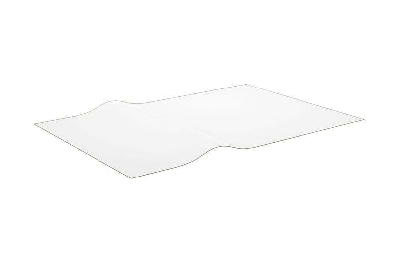 Pöytäsuoja läpinäkyvä 160x90 cm 2 mm PVC - Läpinäkyvä - Ulkokalusteiden suojapeite