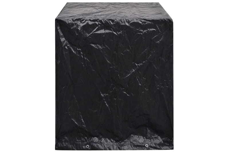 Puutarhakalustesuoja pingispöydälle 8 rengasta 160x55x182 cm - Musta - Puutarhakalusteet - Säilytyslaatikot & kalustesuojat - Ulkokalusteiden suojapeite
