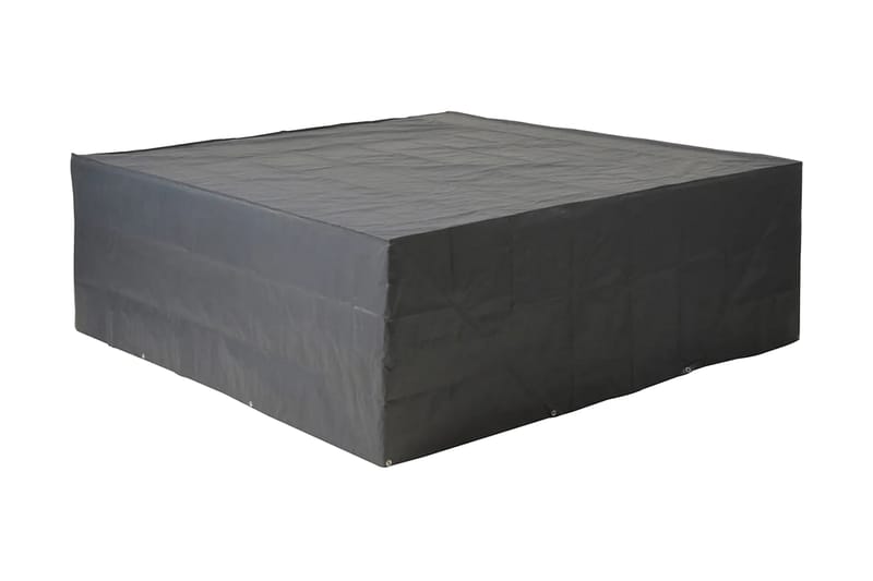 Puutarhakalustesuoja pöydälle & tuoleille 250x250x70cm - Harmaa - Puutarhakalusteet - Säilytyslaatikot & kalustesuojat - Ulkokalusteiden suojapeite