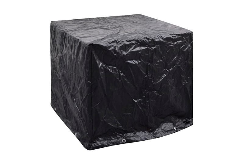 Puutarhan Vesitankin Suoja 8 Kiinnitysreikää 116x100x120cm - Musta - Puutarhakalusteet - Säilytyslaatikot & kalustesuojat - Ulkokalusteiden suojapeite