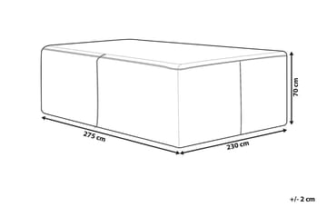 Sadesuoja Maestro 230x275 cm - Puutarhakalusteet - Säilytyslaatikot & kalustesuojat - Ulkokalusteiden suojapeite