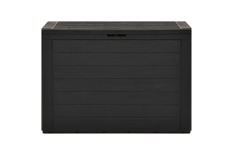 Puutarhan varastoarkku antrasiitti 78x44x55 cm - Antrasiitti - Puutarhakalusteet - Säilytyslaatikot & kalustesuojat - Säilytyslaatikot ulos
