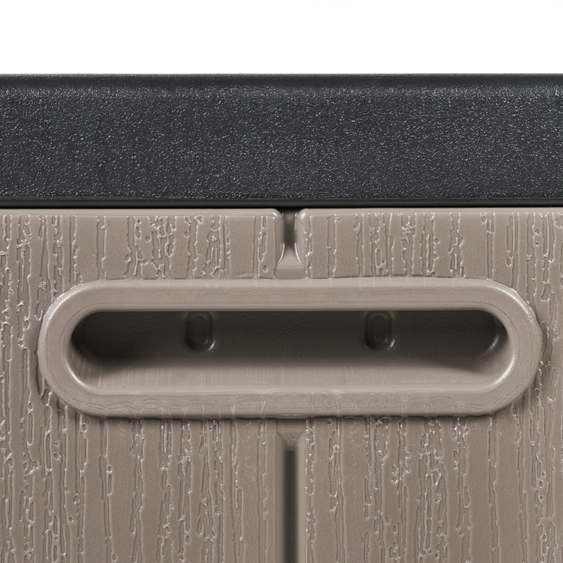 Säilytyslaatikko ulos Milies 60x116 cm - Ruskea/musta - Puutarhakalusteet - Säilytyslaatikot & kalustesuojat - Säilytyslaatikot ulos