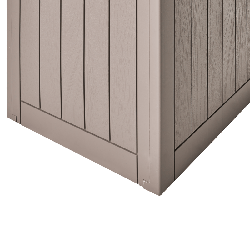 Säilytyslaatikko ulos Recife 43x56 cm - Beige - Puutarhakalusteet - Säilytyslaatikot & kalustesuojat - Säilytyslaatikot ulos