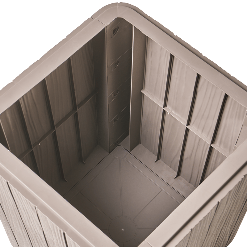 Säilytyslaatikko ulos Sarandi 40x40 cm - Beige - Puutarhakalusteet - Säilytyslaatikot & kalustesuojat - Säilytyslaatikot ulos