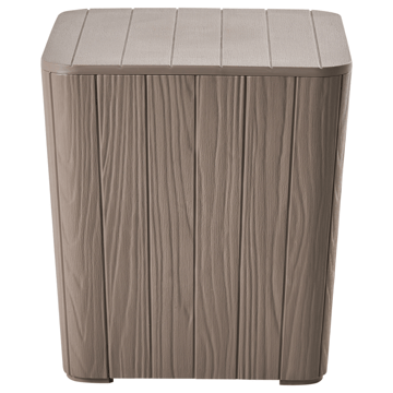 Säilytyslaatikko ulos Sarandi 40x40 cm - Beige - Puutarhakalusteet - Säilytyslaatikot & kalustesuojat - Säilytyslaatikot ulos
