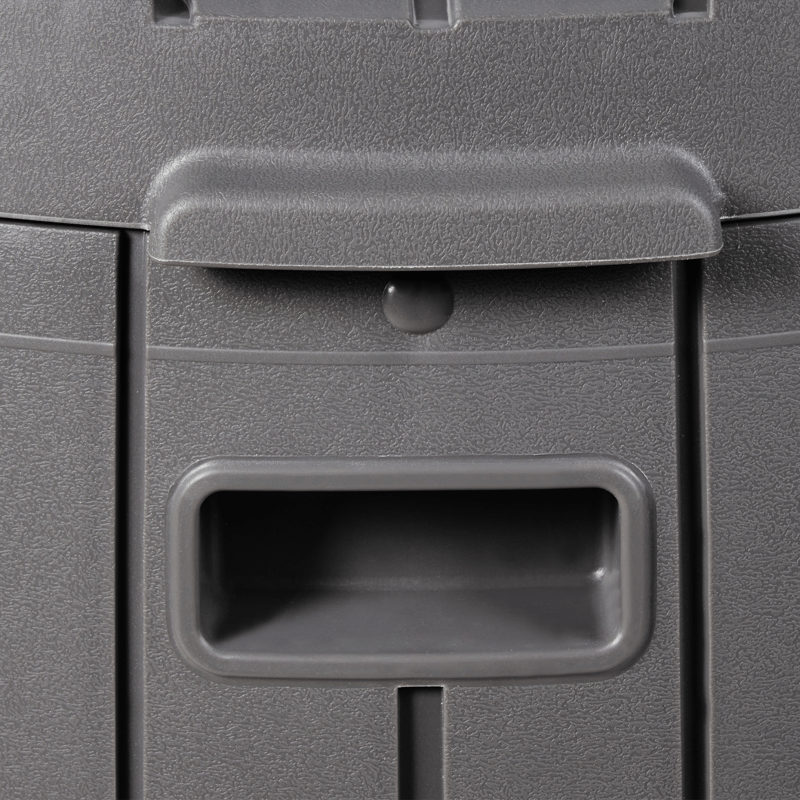 Säilytyslaatikko ulos Prinos 56x56 cm - Harmaa - Puutarhakalusteet - Säilytyslaatikot & kalustesuojat - Säilytyslaatikot ulos