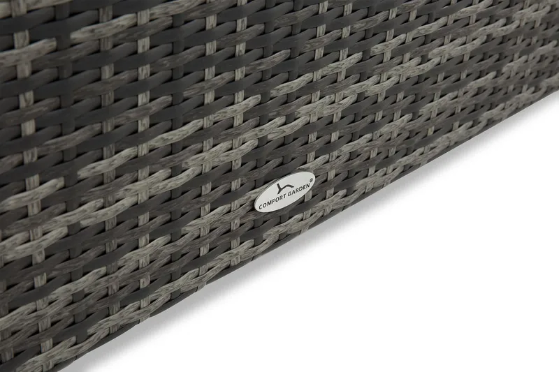 Gigant vedenpitävä XL-tyynysäilytyslaatikko ulkokäyttöön – Polyrottinkinen säilytyslaatikko (L150xS90xK101 cm) - Harmaa - Puutarhakalusteet - Säilytyslaatikot & kalustesuojat - Säilytyslaatikot ulos